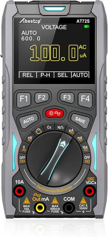 Abestop AT211 Oscilloscope Multimeter 2 in1 Oscilloscope 1MHz Bandwidth 2.5Msps Sampling Rate Meter Function AC/DC Current/Voltage Tester in Saudi Arabia