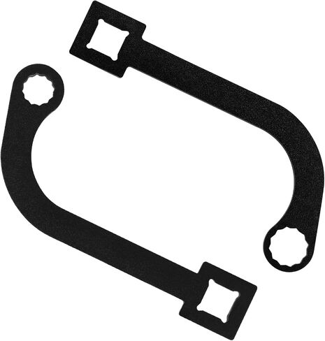Sunluway 12mm & 15mm Turbo Charger Bolt Wrench Tool, For Cummins ISB 5.9L and 6.7L Turbo Diesel Engines, Turbo Charger Bolt Wrench for Chrysler/Dodge/Jeep Replaces 9866B 9866A 9866 in Saudi Arabia