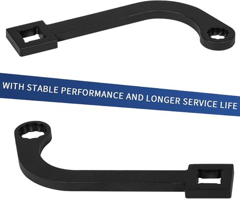 Sunluway 12mm & 15mm Turbo Charger Bolt Wrench Tool, For Cummins ISB 5.9L and 6.7L Turbo Diesel Engines, Turbo Charger Bolt Wrench for Chrysler/Dodge/Jeep Replaces 9866B 9866A 9866 in Saudi Arabia