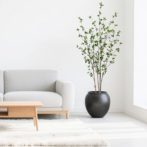 Artificial Citrus Tree 6FT, Minimalist Faux Citrus Potted Plant Fake Tree for Home Office Living Room Bedroom Porch Floor Decor in Kuwait