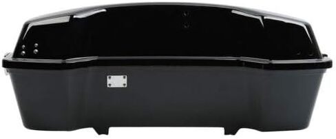 TCMT 10.7" Chopped Motorcycle Trunk Box Set Fits For Harley Touring 1997-2013 Road King Road Glide Street Glide Electra Glide(Chrome Latches) Pack Trunk in Saudi Arabia