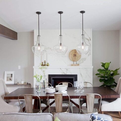 Simple Deluxe 20 Feet Extension Hanging Lantern Pendant Light Lamp Cord Cable E26 Socket (No Bulb Included), White in Saudi Arabia