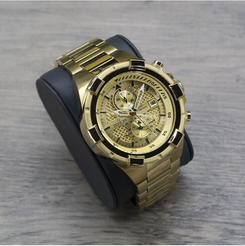 Invicta Men's 28122 Aviator Analog Display Quartz Gold Watch in Saudi Arabia