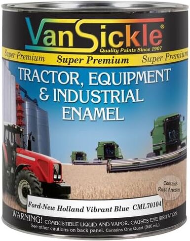 Ford-New Holland Vibrant Blue Tractor Quart يناسب الطلاء Ford New Holland يناسب Ford 86109141DS in Saudi Arabia