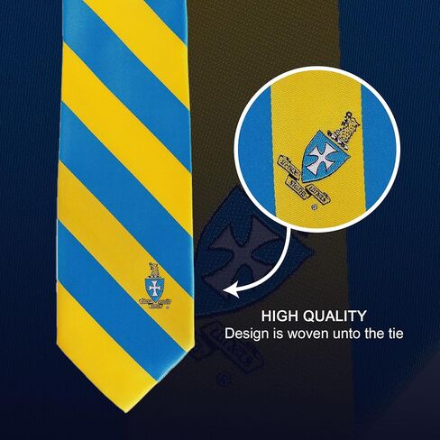 Desert Cactus Sigma Chi Tie Fraternity 100% بوليستر مع شعار مرخص رسميًا (النمط A) in Kuwait
