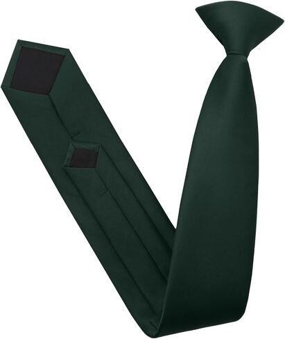 Clip on Ties for Men, Solid Color Mens Tie Classic Men's Neckties for Wedding Party Business Church Date in Saudi Arabia