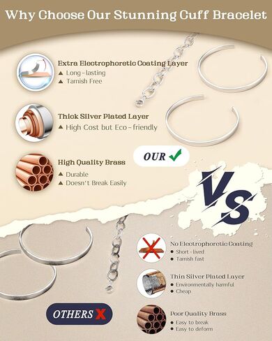 TEN MIRO 16k Chunky Gold Bangle Cuff Bracelets for Women Trendy, Sweatproof Bangle Bracelet Non Tarnish Gold Plated Cuff Bracelets for Women in Kuwait