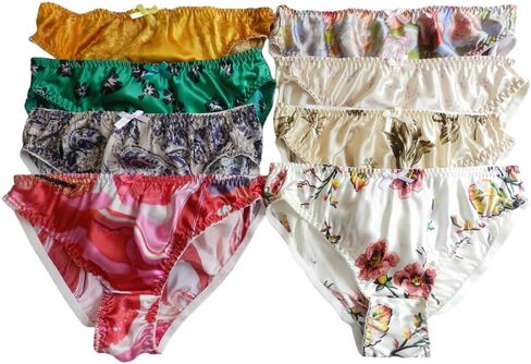 Women's Silk Panties Sexy Satin Panties String Bikini in Saudi Arabia