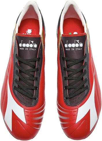 حذاء كرة القدم Diadora Maximus Veloce ITA SLX للرجال للأرضيات الصلبة - صناعة جلدية تراثية، مقاوم للماء، خفيف الوزن بشكل استثنائي، صنع في إيطاليا in Saudi Arabia
