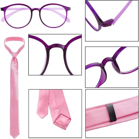11 PCS Chipmunk Costumes Accessories Including Chipmunk Ears Headbands Hair Bows Tutu Skirt Glasses and Tie for Cosplay in Saudi Arabia