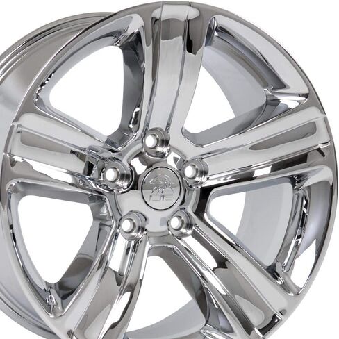OE Wheels DG65 20 Inch Rim Fits Ram 1500 Style 5x139.7 20x9 Chrome - Hollander 2453 (1) in Saudi Arabia