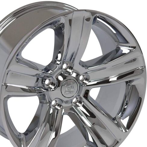 OE Wheels DG65 20 Inch Rim Fits Ram 1500 Style 5x139.7 20x9 Chrome - Hollander 2453 (1) in Saudi Arabia