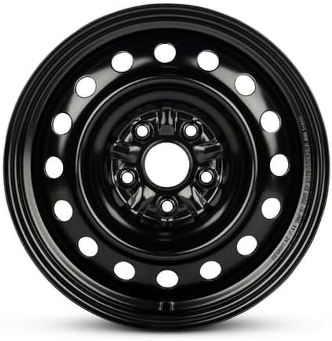 New OEM Replacement Wheel for 2004-2010 Toyota Sienna 16x6.5 inch Steel Rim Painted Black Fit 215/65R16 in Saudi Arabia