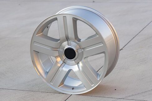 OE Wheels CV84 20 Inch Rim Fits Tahoe Style 6x139.7 20x8.5 Gloss Silver Machined - Hollander 5291 (1) in Saudi Arabia