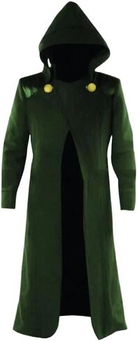 Doomsday Dr Doom Costume Coat Celebrity Coat Celebrity Jacket Green Cotume Superhero Costume in Saudi Arabia