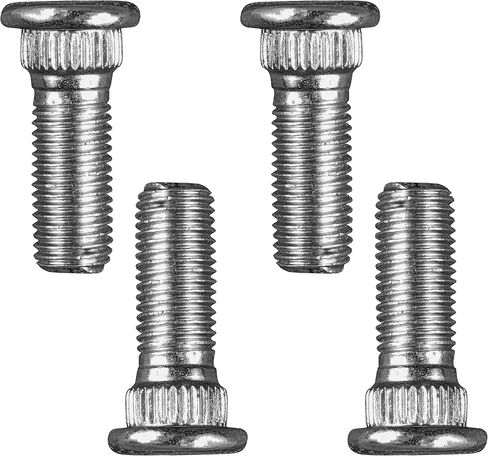 Caltric 4 Front or Rear Wheel Hub Stud Bolt Compatible with Yamaha Big Bear 400 YFM400N 2001 2002 2003 2004 2005 in Saudi Arabia