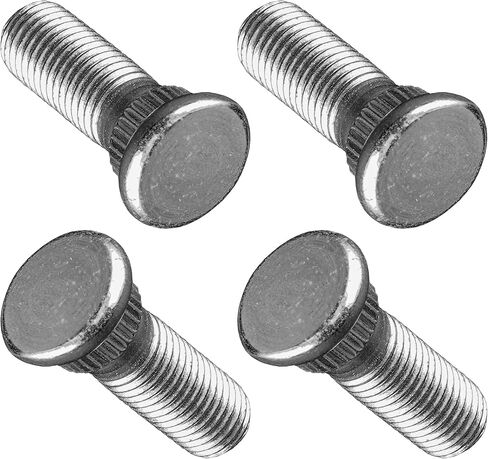 Caltric 4 Front or Rear Wheel Hub Stud Bolt Compatible with Yamaha Big Bear 400 YFM400N 2001 2002 2003 2004 2005 in Saudi Arabia