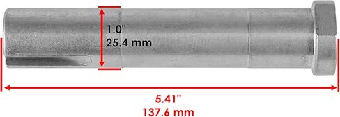Caltric 3 Spindle Shaft Compatible With Husqvarna 539-104-402 in Saudi Arabia
