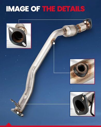 KAC Front Catalytic Converter w/Exhaust Manifold Compatible with Civic 2012-2013 1.8L, ILX 2013-2014 2.0L High Flow Catalytic Converter OEM 16678, 1Pcs ​(EPA Compliant) in Saudi Arabia