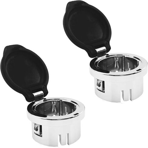 2PCS Plug Cover Cap, Car Power Outlet Cover, 12V Power Outlet Dash Retainer Cigarette Lighter Plug, Car Accessories Compatible with Chevy Silverado GMC Sierra, Replace OEM#20983936 25793816 in Saudi Arabia