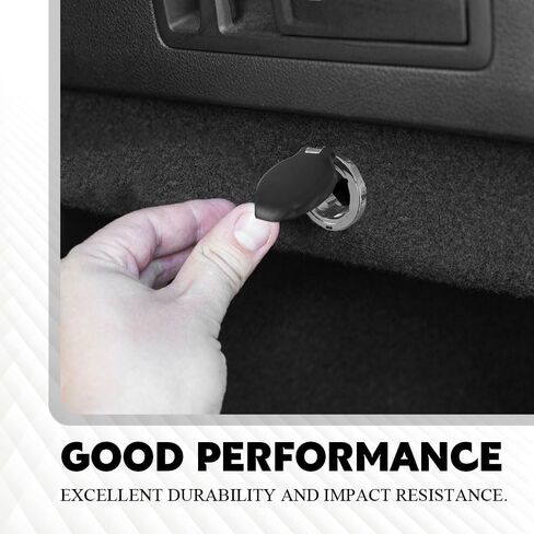 2PCS Plug Cover Cap, Car Power Outlet Cover, 12V Power Outlet Dash Retainer Cigarette Lighter Plug, Car Accessories Compatible with Chevy Silverado GMC Sierra, Replace OEM#20983936 25793816 in Saudi Arabia
