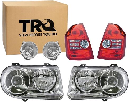 طقم الإضاءة TRQ CH2502167 CH2503167 CH2592135 CH2818117 CH2819117 متوافق مع 2008-2010 كرايسلر 300 in Saudi Arabia