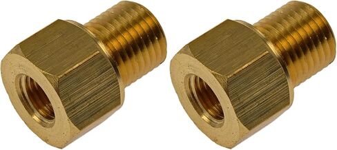 Dorman 785-445 Brake Line Adaptor-Tube 3/8-24 In. X 1/2-20 In. Universal Fit in Kuwait