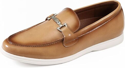 Amali Levi Two Tone Penny Loafer Slip-On Shoes for Men in Saudi Arabia