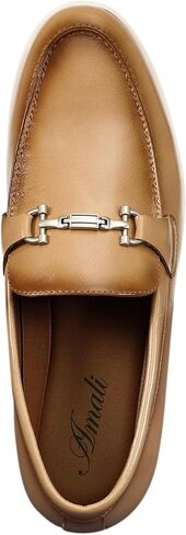 Amali Levi Two Tone Penny Loafer Slip-On Shoes for Men in Saudi Arabia