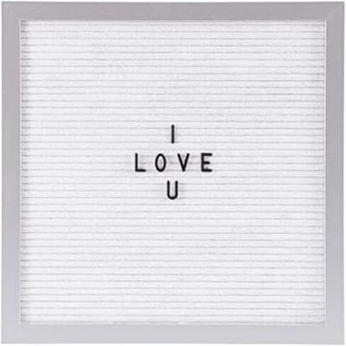 Melannco Felt Letter Board, Hexagonal, with Letters & Numbers, for Announcements, Pink & White in Kuwait