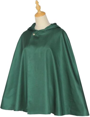 3Sets Anime Costume Double Layered Cloak with Necklace and 32.8''Cosplay Scalable Plastics Sword for Children and Adult in Saudi Arabia