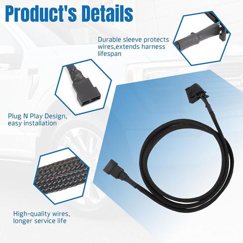 حزام تحويل العمود إلى وحدة التحكم المركزية لسيارة Ford F150 2021-2023، تحويل عمود التحول إلى ناقل قابل للتخزين in Saudi Arabia