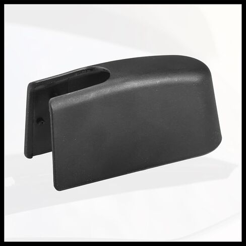 Rear Windshield Wiper Arm Nut Cover Cap Fit for BMW X3 2018-2021 No.61687407276 - Pack of 1 Black Durable Material in Saudi Arabia