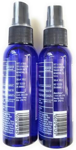 Trader Joe's Lavender Hand Sanitizer Spray Bottle Set (2 Pack) in Saudi Arabia