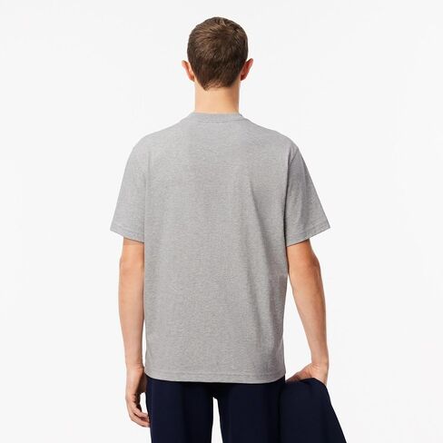 Lacoste Men's Cotton T-Shirt with Breast Pocket in Saudi Arabia