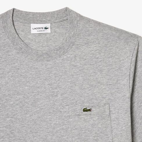 Lacoste Men's Cotton T-Shirt with Breast Pocket in Saudi Arabia