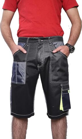 FASHIO FF شورتات عمل للرجال في الهواء الطلق متعددة الجيوب ملابس العمل والتنزه والتخييم شورتات تكتيكية متينة كوردورا للعمل in Kuwait