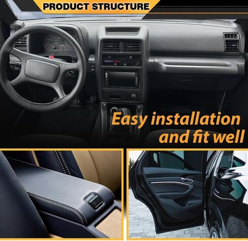 Dashboard Radio AC Panel Trim Dash Bezel Compatible With Geo Tracker/Suzuki Sidekick 1992-1995 Black in Saudi Arabia