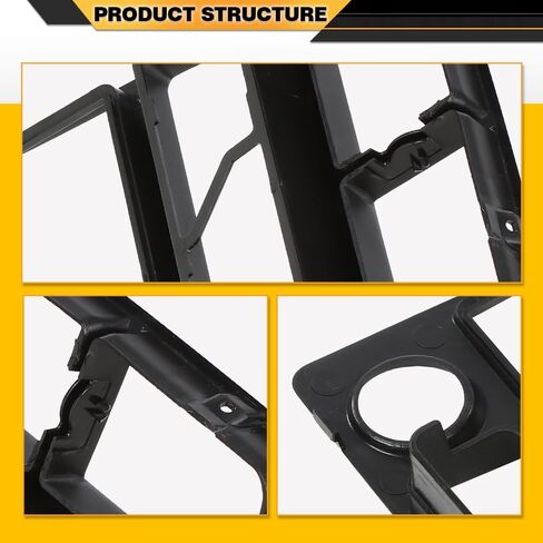 Dashboard Radio AC Panel Trim Dash Bezel Compatible With Geo Tracker/Suzuki Sidekick 1992-1995 Black in Saudi Arabia
