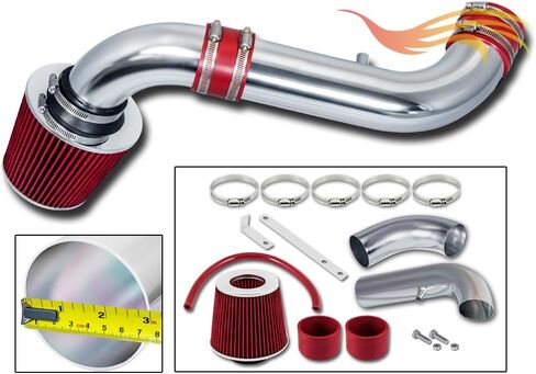 Rtunes Racing Short Ram Air Intake Kit + Filter Combo Compatible For 00-02 Durango/Dakota 3.7L 4.7L (Blue) in Saudi Arabia