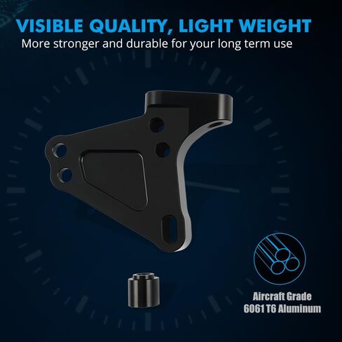 Bevinsee K-Swap Mount Bracket Kit Compatible with Honda Acura RSX Accord EX LX K20A K24A K20Z & K24Z CRV K24 K-Series Engine in Saudi Arabia