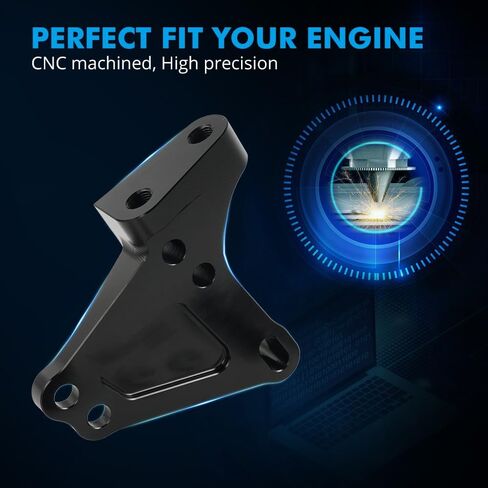 Bevinsee K-Swap Mount Bracket Kit Compatible with Honda Acura RSX Accord EX LX K20A K24A K20Z & K24Z CRV K24 K-Series Engine in Saudi Arabia