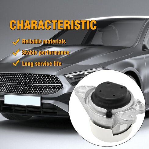 2532400200 Engine Motor Mount, Replacement for Mercedes-Benz C200 E200 E260 4 Matic 2016-2020 GLC200 GLC260 GLC300 2015-2020, Replaces 2532400300 2052400800 in Saudi Arabia