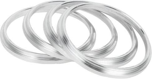 Hub Centric Rings, 67.1mm ID to 82mm OD Vehicle Wheel Hubrings Aluminum Alloy, 4 Pcs in Kuwait