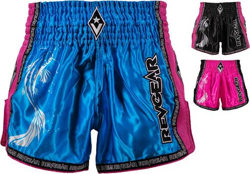 شورت Revgear Legends Koi Edition Muay Thai - Pro-Level Muay Thai، MMA، معدات الملاكمة للرجال والنساء in Kuwait