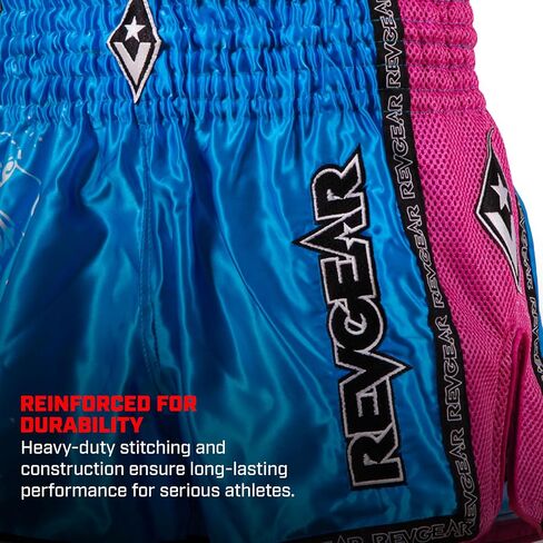 شورت Revgear Legends Koi Edition Muay Thai - Pro-Level Muay Thai، MMA، معدات الملاكمة للرجال والنساء in Kuwait