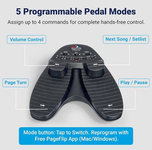 Firefly Premium Bluetooth/USB Page Turner Pedal in Saudi Arabia