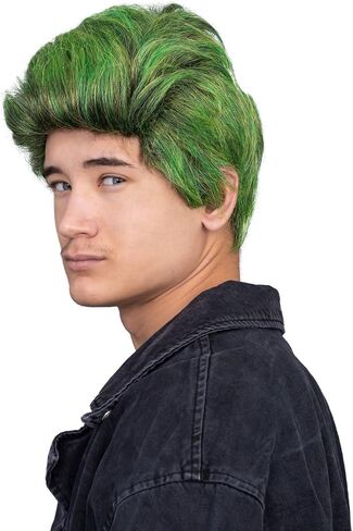 Costume Agent Bucky Zombie Costume Accessory Green Deluxe Wig One Size in Saudi Arabia