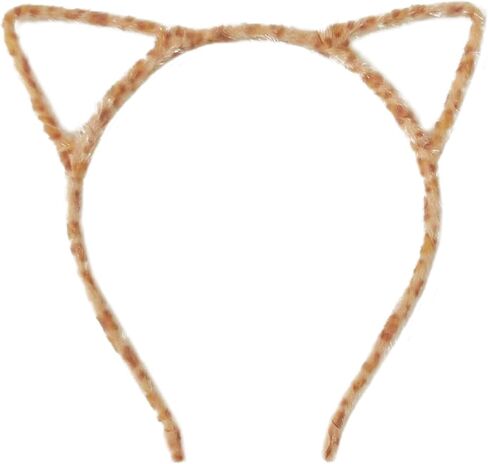 Leopard Cat Ears Headband Halloween Cosplay Accessories for Women Girls, Plastic Cute Fancy Costume Hair Hoop in Saudi Arabia