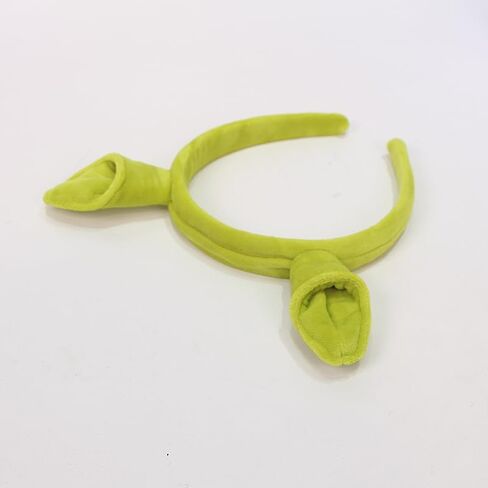 3 قطع عصابة رأس على شكل آذان الوحش باللون الأخضر وعصابة رأس على شكل قلب وقلادة على شكل قلب وإكسسوارات الحفلات مجموعة الهالوين التنكرية للبالغين in Kuwait